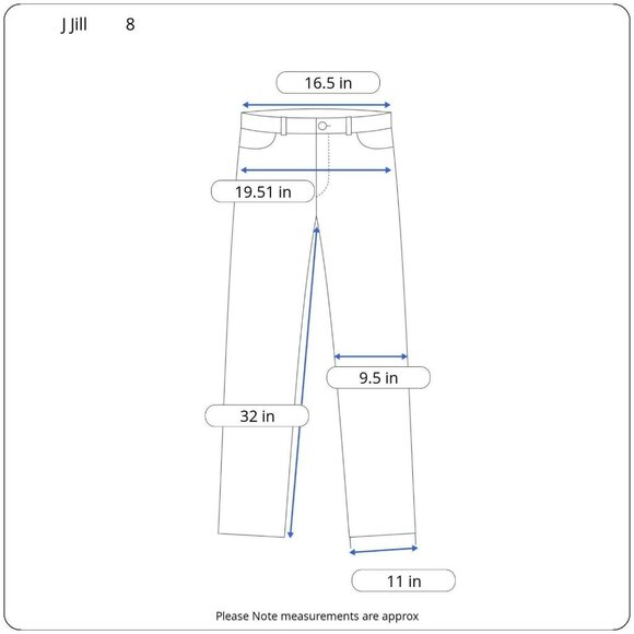 J Jill Womens Dress Slack Pants Linen Blend Brown Herringbone Wide Leg Size 8 - Picture 3 of 13